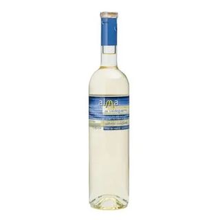 Botella vino blanco semidulce Alma de Valdeguerra - Madrid