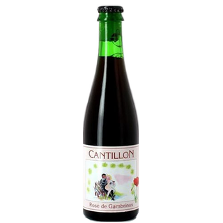 Rosé de Gambrinus 75 cl. Cantillon Botella 75 cl.