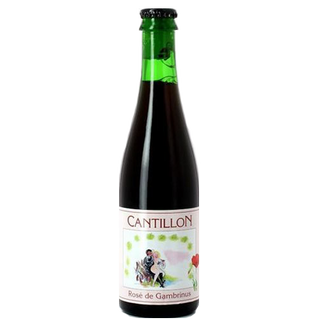 Rosé de Gambrinus 75 cl. Cantillon Botella 75 cl.