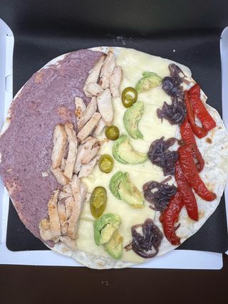 Fajitas wrap