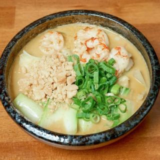 Curry Verde con Langostinos