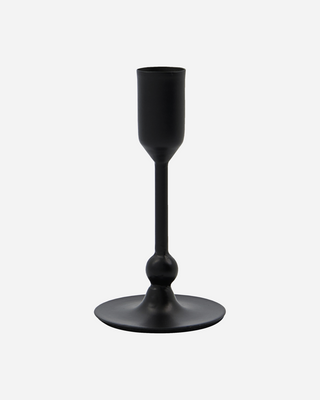 Castiçal Ferro Preto 12cm