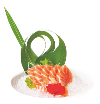 55. Sashimi sake 5 pezzi