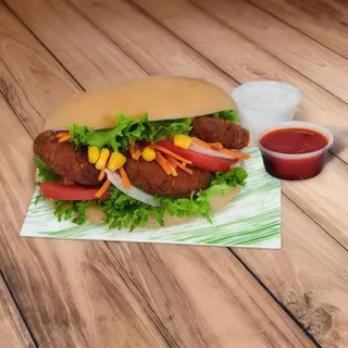 Menu kebab vegetal