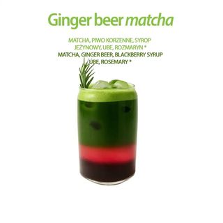 Ginger beer matcha can