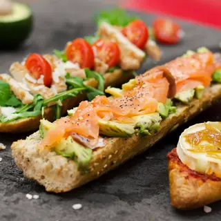 Tostada pan blanco (aceite)