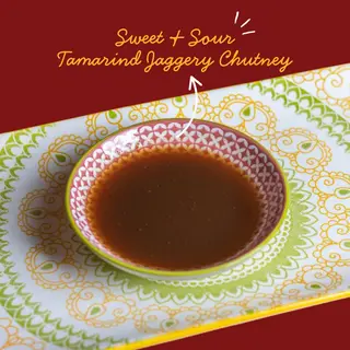 Sweet & Sour Tamarind & Jaggery Chutney / Chutney dulce acrisor Tamarind & Jaggery