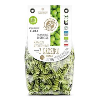 MAKARON (Z GROSZKU ZIELONEGO) ŚWIDEREK FUSILLI BEZGLUTENOWY BIO 250 g - FABIJAŃSCY