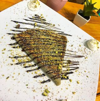Crêpes Nutella Pistache