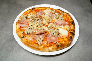 Pizza Prosciutto e Funghi 400gr