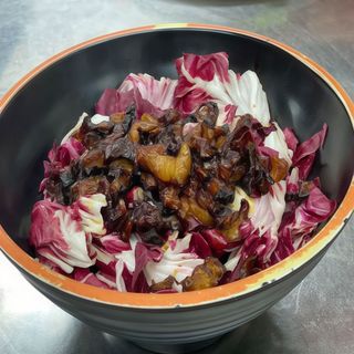 Radicchio e bruciatini