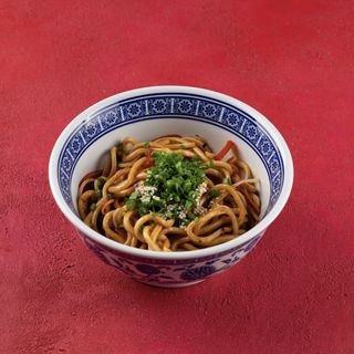 Лапша с овощами