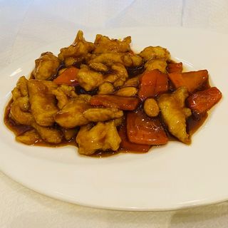 817 Pollo con mandorle