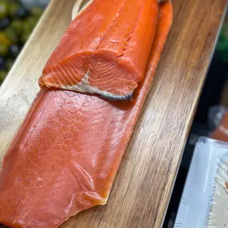 Salmone selvaggio e burrata
