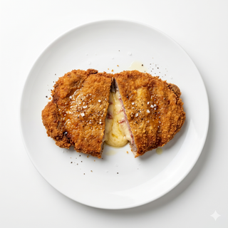 Cachopo De Jamón Y Queso Ahumado De Pría