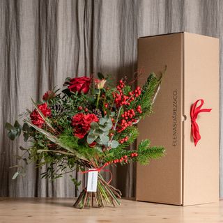 Ramo con Flores de Navidad 20 Tallos