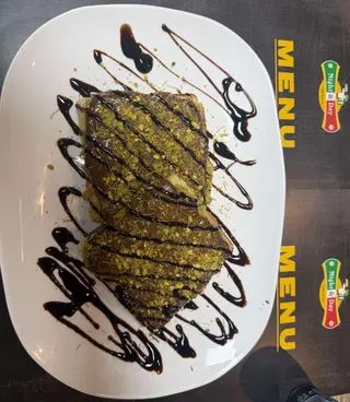 Dubai waffle