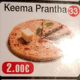 33 Keema Prantha