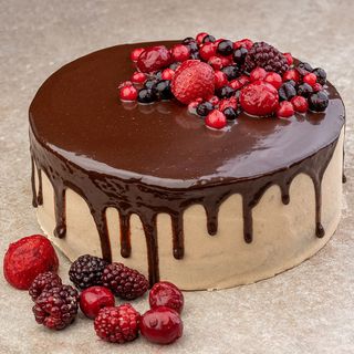 შოკოლადის ტორტი 12 ნაჭრიანი