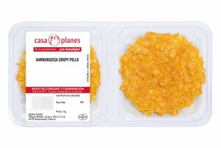 Burger de pechuga de pollo crispy (2uds)