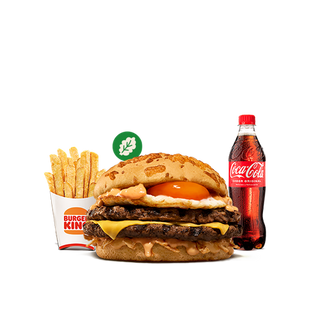 Menú Stacker Huevo Doble Vegetal