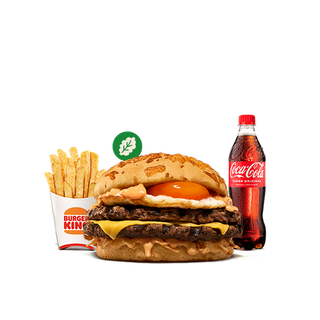 Menú Stacker Huevo Doble Vegetal