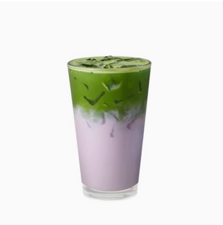 Iced Ube Flavour Vanilla Velvet Matcha Latte