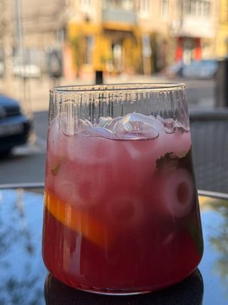 Лимонад черешня мандарин