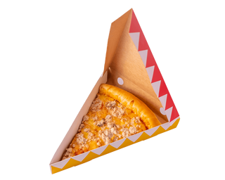 Пицца кусочек "Гигант с курицей и грибами"