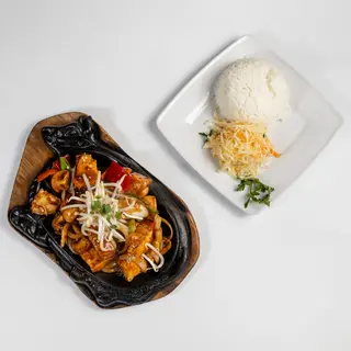 Tofu w sosie tajskim