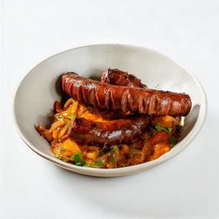 Ghiveci bănățean cu cârnați