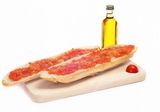 Tostada con tomate
