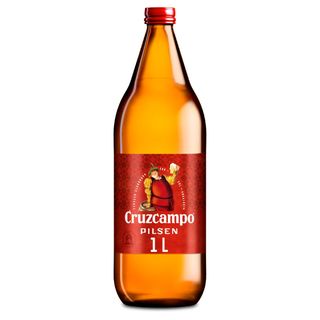Cerveza Cruzcampo (1 Lt.)