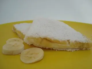 Tapioca Leite Condensado e Banana