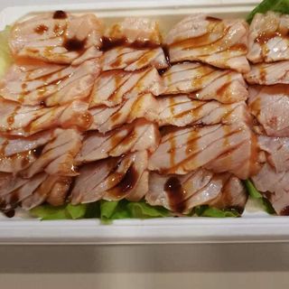 A1a Sashimi de Salmão Braseado