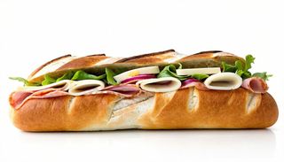 Panino con porchetta cipollina