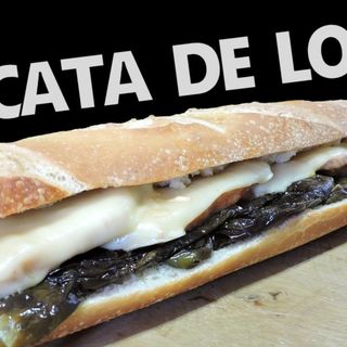 Bocadillo de lomo con queso