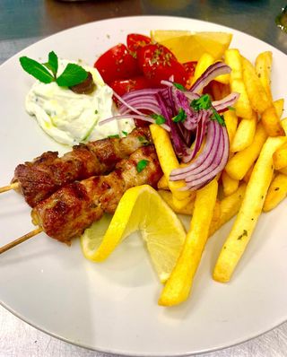Souvlaki maile 