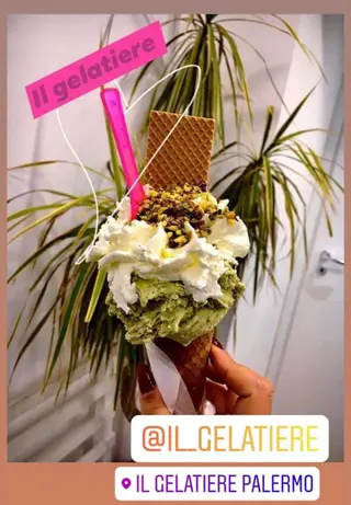 Cono con gelato