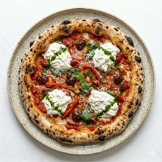 Pizza Calabrese Dolce (30 Cm.)