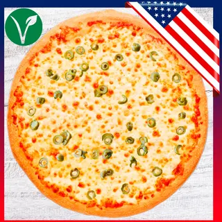 Pizza Margarita-Aceitunas (28-30cm)