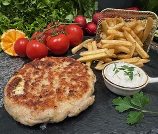 Pileća punjena pljeskavica 300g