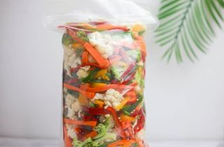 Mix And Mash Meatless Salad