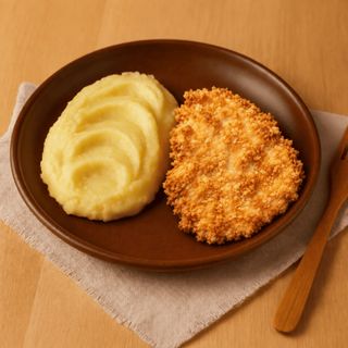 Пюре картопляне з курячою відбивною (290г)