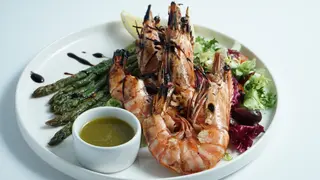 Garides Tourkolemono