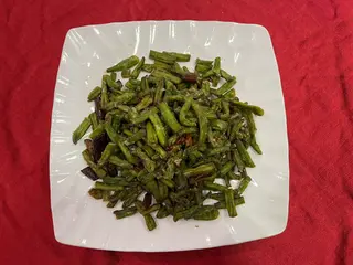 Fasole verde prajita