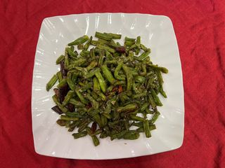 Fasole verde prajita