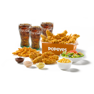 Menú 15 tenders + 3 combos