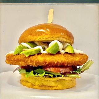 Hamburguesa Gourmet De Pollo Crunchy