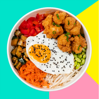 Vege Kalafiorki Bibimbap